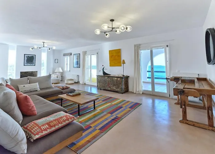 In Paros, Fantastic Waterfront Villa